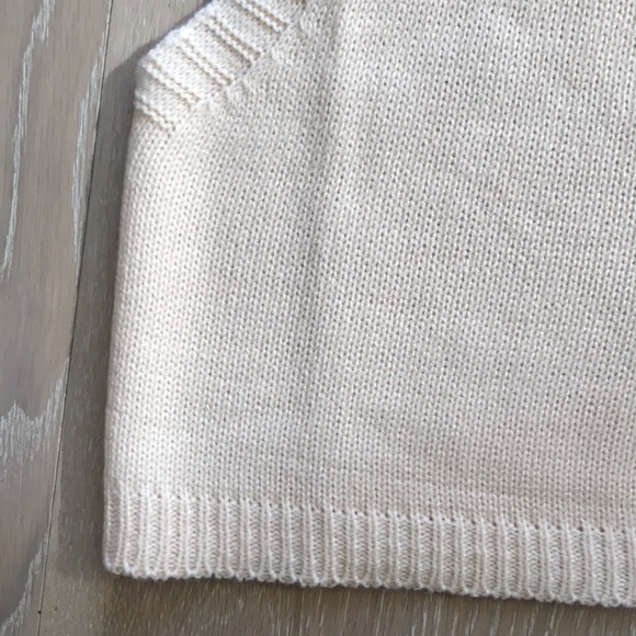 Cream Sweater Vest - Picture 11 of 11